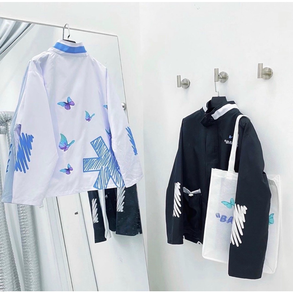 Áo khoác Bomber Banawa Nam Nữ Bóng Chày Form Rộng Hoobo unisex oversize - Áo khoác dù banawa chống nắng | BigBuy360 - bigbuy360.vn