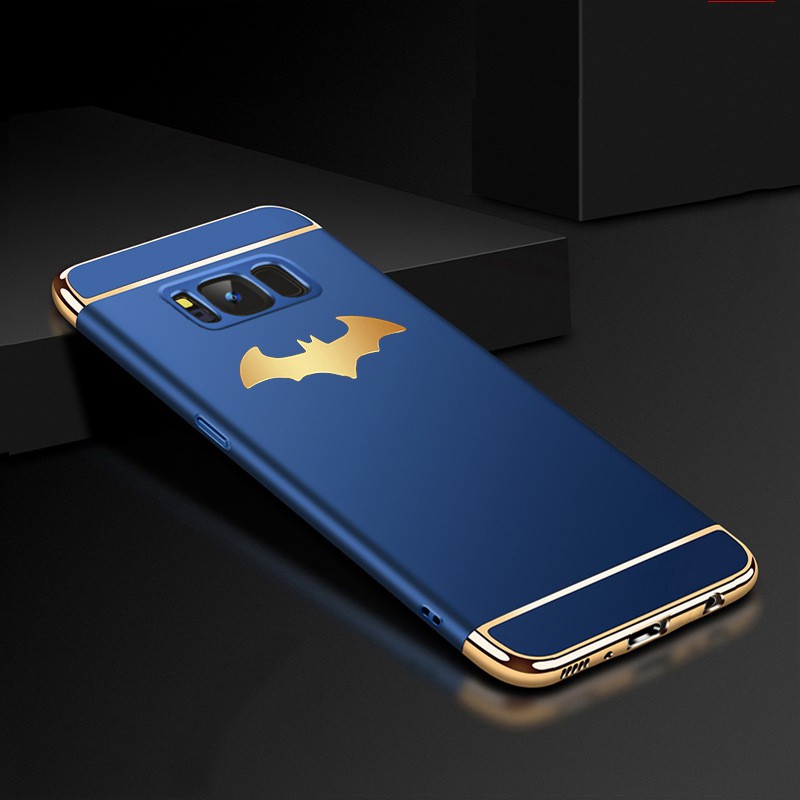 Ốp Điện Thoại Cứng Siêu Mỏng Chống Sốc Mạ Viền Hình Batman Cho Samsung Galaxy S6edge S6edgeplus S7 S7edge