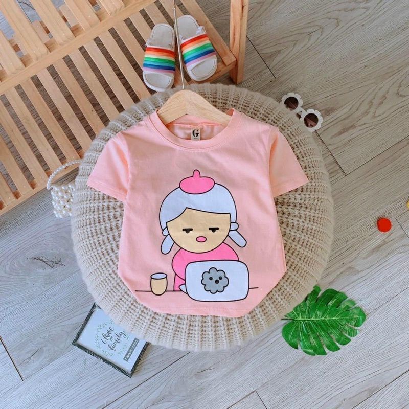 MỚI | ÁO CỘC TAY SÀNH ĐIỆU IN HÌNH SIÊU CUTE CHO BÉ YÊU 8-18KG