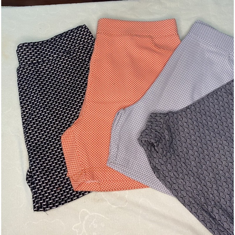 Quần Short Kaki thun hoa văn