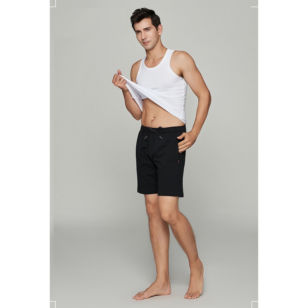 Quần short thể thao nam cao cấp Bonado SBN01 Chất thun da cá cotton
