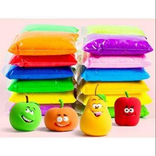 Đất nặn siêu nhẹ, mềm mịn túi 100g màu chọn theo ý