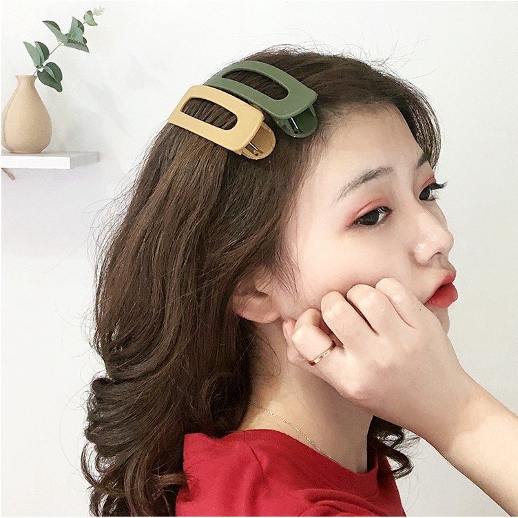 [Mã FAMARAL2 giảm 10K đơn 50K]Kẹp tóc nữ tiểu thư xinh xắn nhiều màu kiểu dáng hàn quốc rất xinh xắn