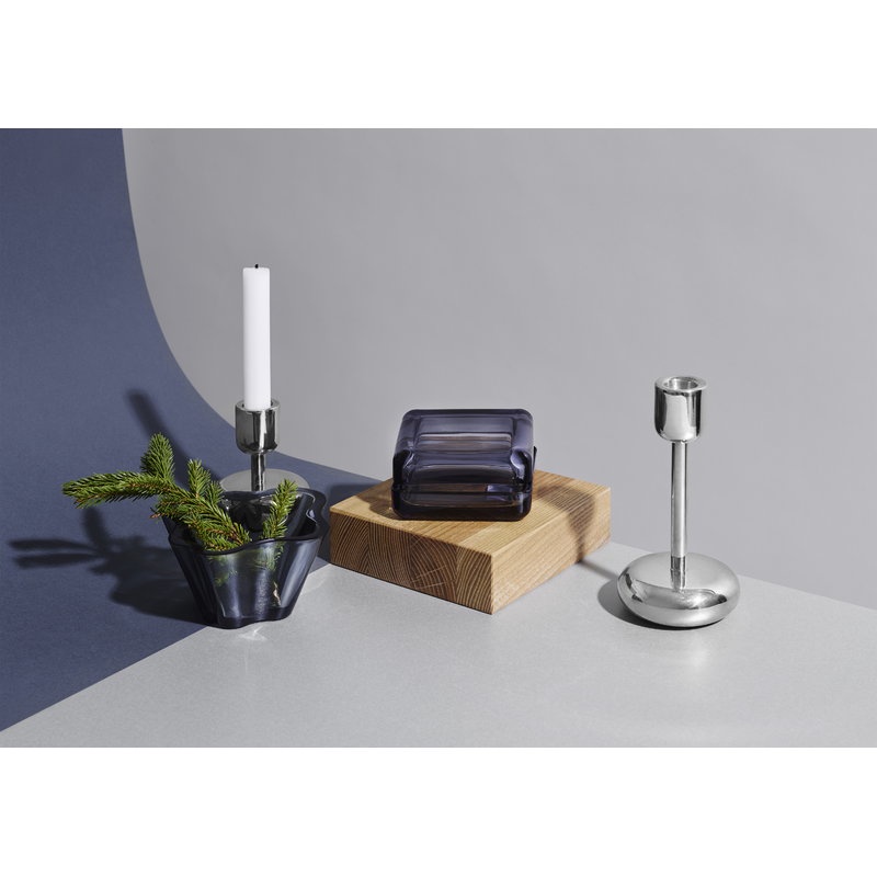 Bát thủy tinh Aalto 75mm Iittala - Màu Xanh Xám