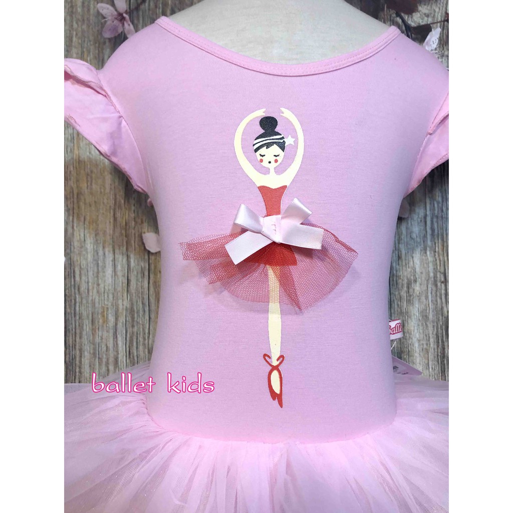 Váy múa ballet trẻ em - Pink Princess Ballet BL03H