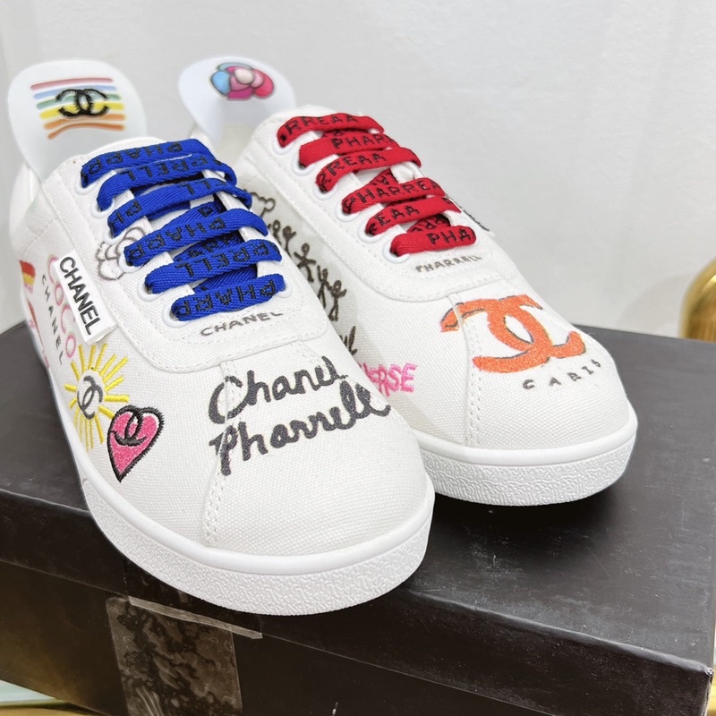 Giày thể thao stick phối hình kèm dây fullbox