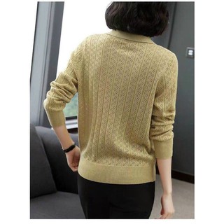 ÁO LEN BO CỔ SƠ MI CAO CẤP