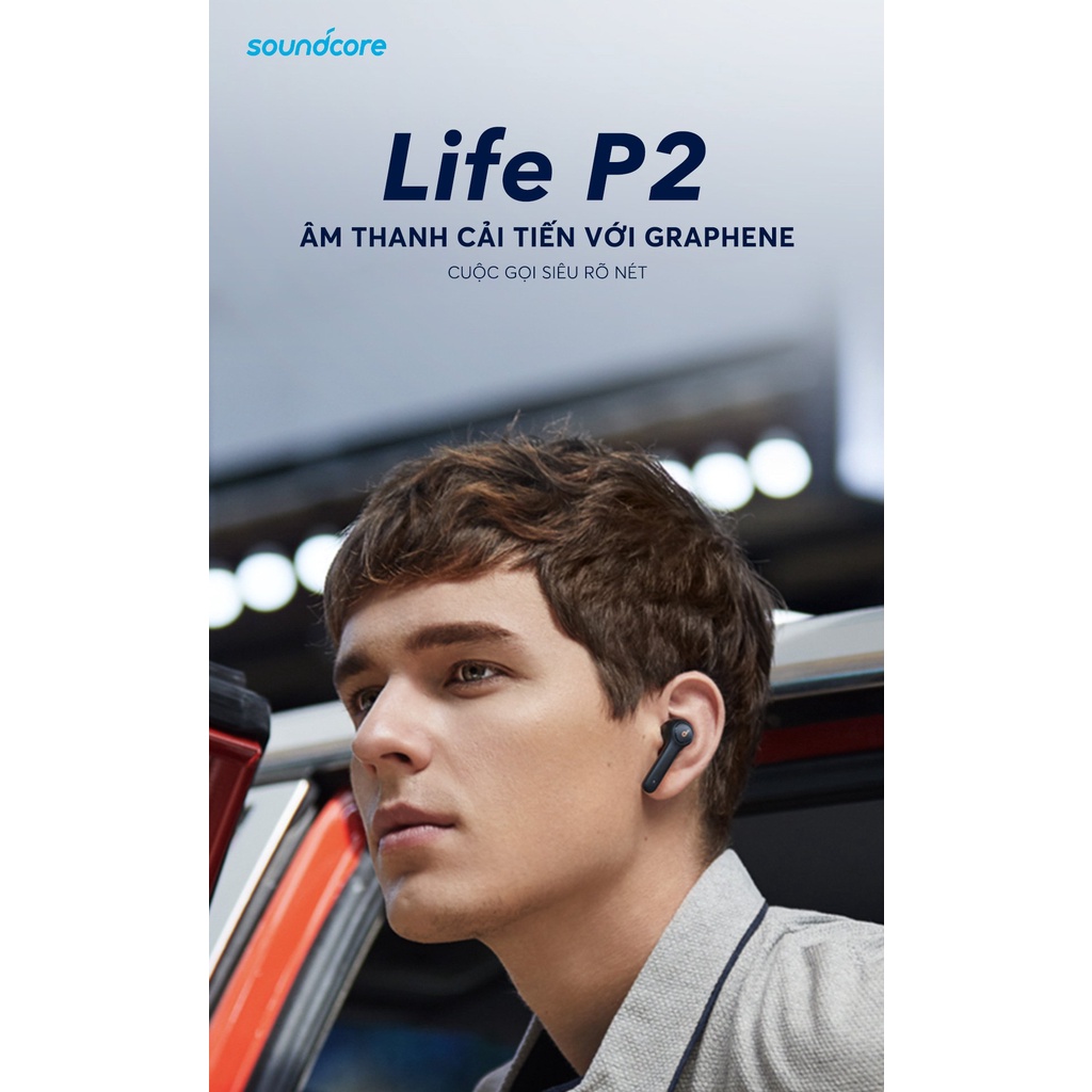 Tai Nghe Bluetooth SoundCore Life P2 - A3919 (By Anker) Chính hãng mới 100%