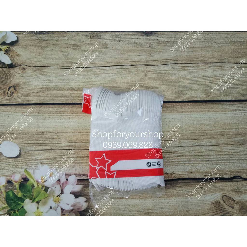 MUỖNG NHỰA ĐEN/ ĐỎ/ XANH