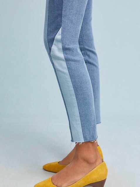 Quần jeans nữ baggy đắp mới C-5