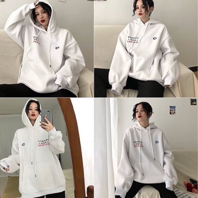 🌟HOODIE MESS TRẮNG