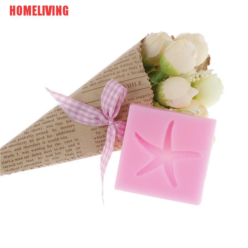 Khuôn Làm Bánh / Xà Phòng / Sô Cô La Hình Sao Biển Thiết Thực Tiện Lợi