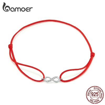 Vòng tay Bamoer  scb176 mặt bằng bạc 925 thời trang cho nữ