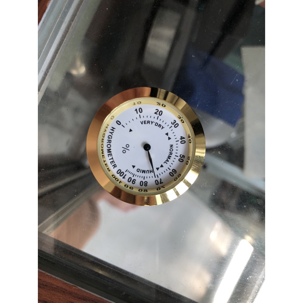 Ẩm kế cơ Hygrometer mini bằng kim loại