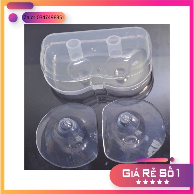 Hộp 2 chiếc trợ ti silicon cho mẹ