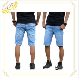 LEVIS Quần Short Jean Nam Màu Xanh Đen Nhạt