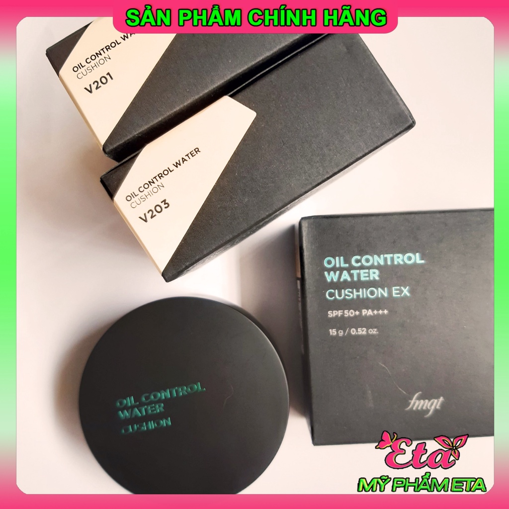 Phấn nước kiềm dầu The Face Shop Oil Control Water Cushion Miracle Finish SPF50+ PA+++ TFS cho da dầu và da hỗn hợp