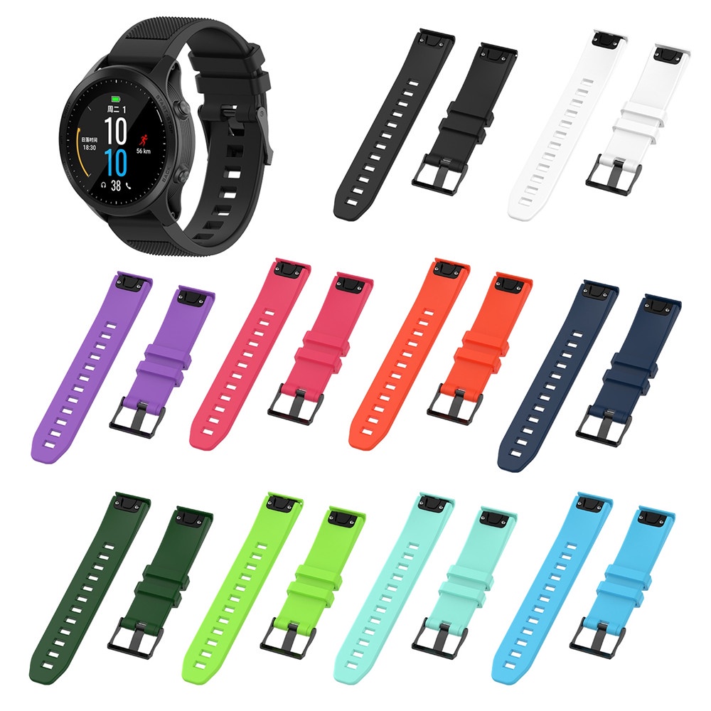 Dây đeo silicon thay thế cho đồng hồ thông minh Garmin Forerunner945 935/ fenix5 5plus/ quatix5 5sapphire/approachs60