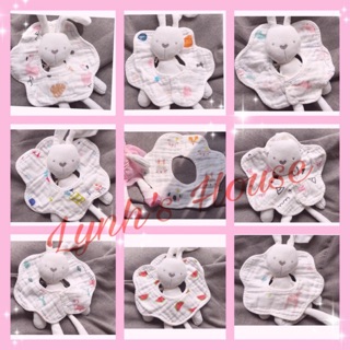 🍼Yếm xô xoay 360 cotton 8 lớp.🍼