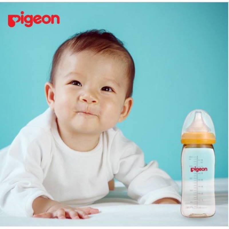 Bình sữa em bé PIGEON nội địa Nhật(cao cấp) size 160ml/240ml