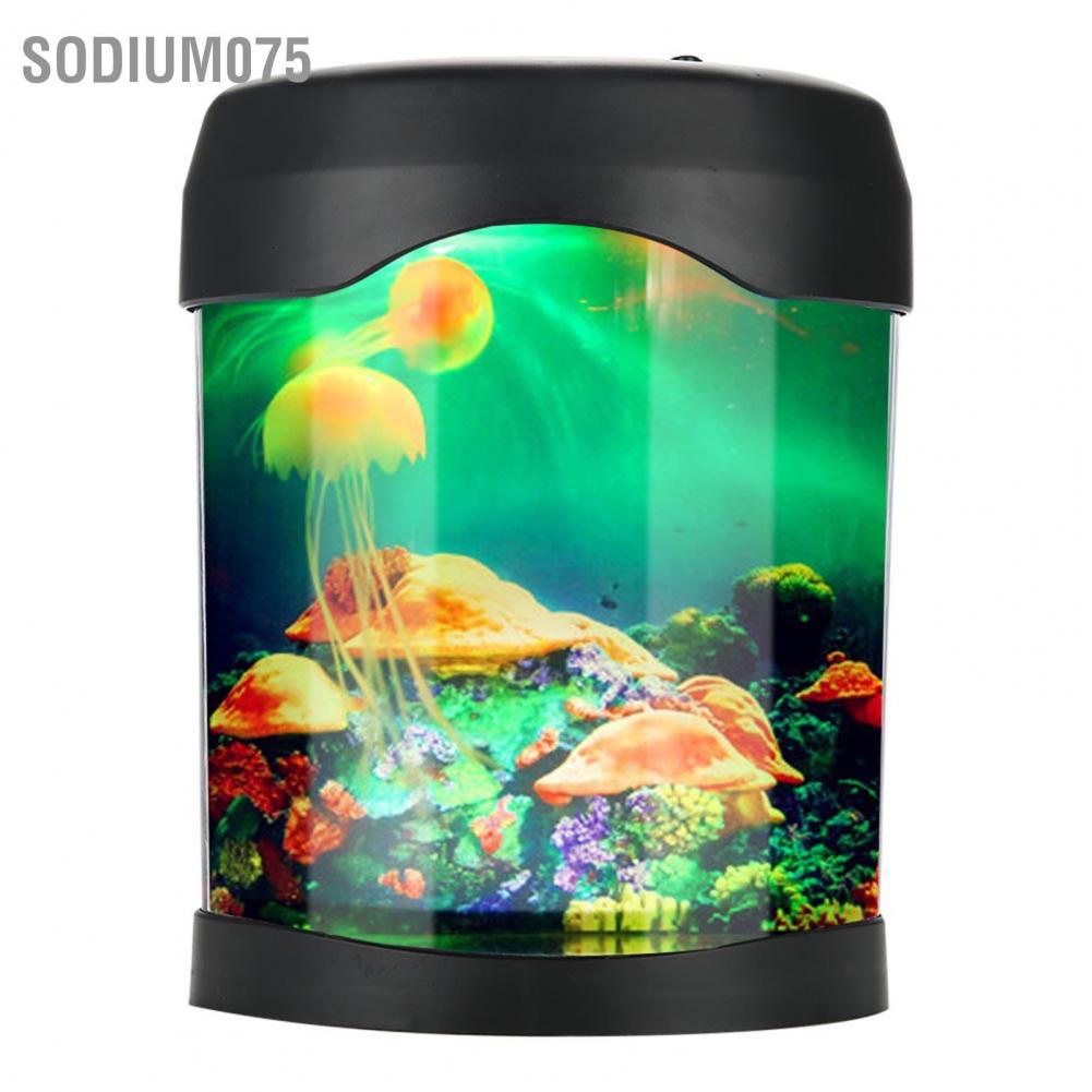 Có thể bán buôn Đèn chiếu sáng USB Hồ cá Bàn Mini Bể Tâm trạng LED đổi màu ngủ Sodium075 Hàng giao ngay