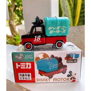 Xe tomica Disney Motors Mickey mouse - Có hộp - Mẫu cont xanh lá