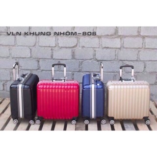 Vali vuông khung nhôm khoá sập Hùng Phát 806 siêu chịu lực,phong cách doanh nhân