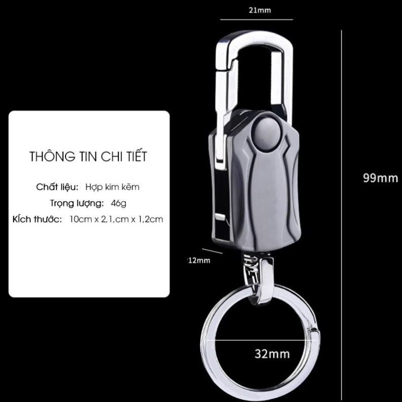 Móc chìa khóa ô tô xe máy đa năng Spinner - Mở bia thiết kế độc đáo