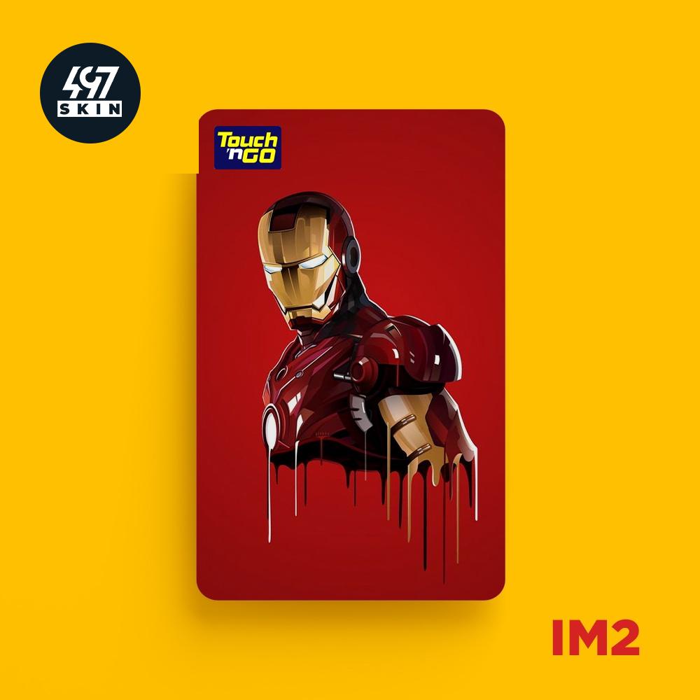 Skin Card Ironman Series - Miếng Dán ATM, Thẻ Xe, Thẻ Từ, Thẻ Chung Cư - Chất Liệu Chống Xước - Chống Nước