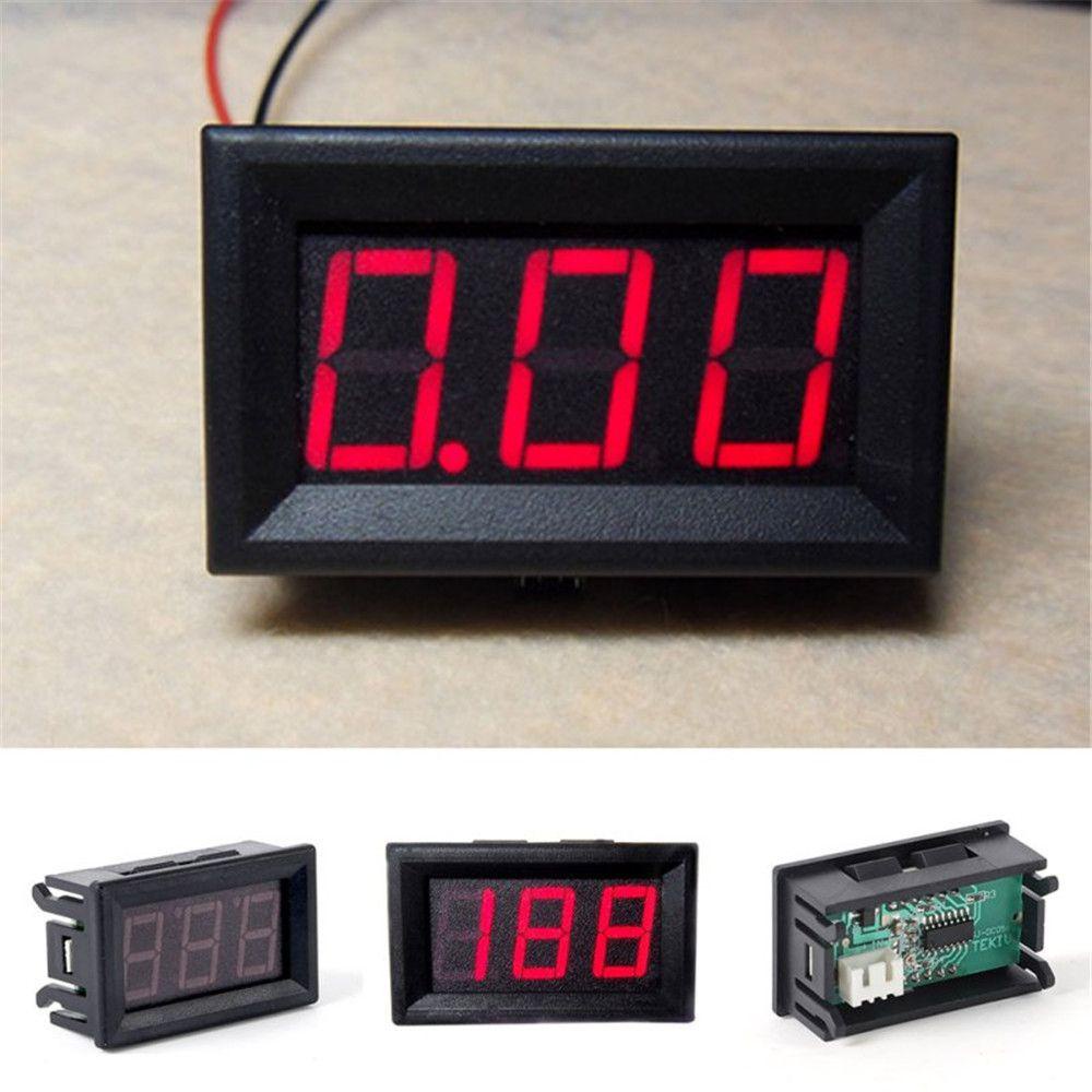 Vôn Kế Mini 3 Số REBUY1 DC 0-30V Chất Lượng Cao