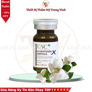 Tế bào gốc xóa mờ nám, trắng da gsc gv whitening ampoule 01 ống x 8ml
