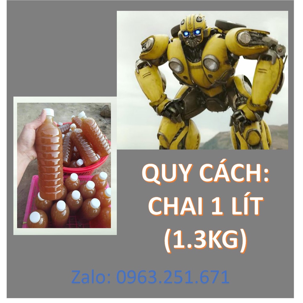 MẬT ONG GIÁ SỈ_CÀPHÊ-BẠCHÀ -CỎKIM-HOANHÃN-1LIT_BUMBLEBEE DAKLAK