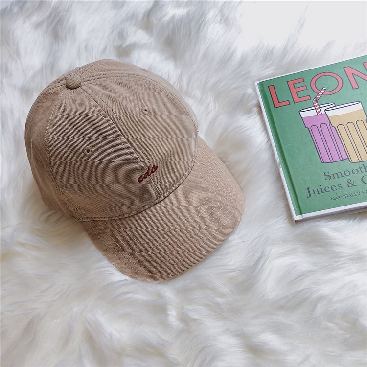 Mũ lưỡi trai thêu chữ đơn giản cá tính