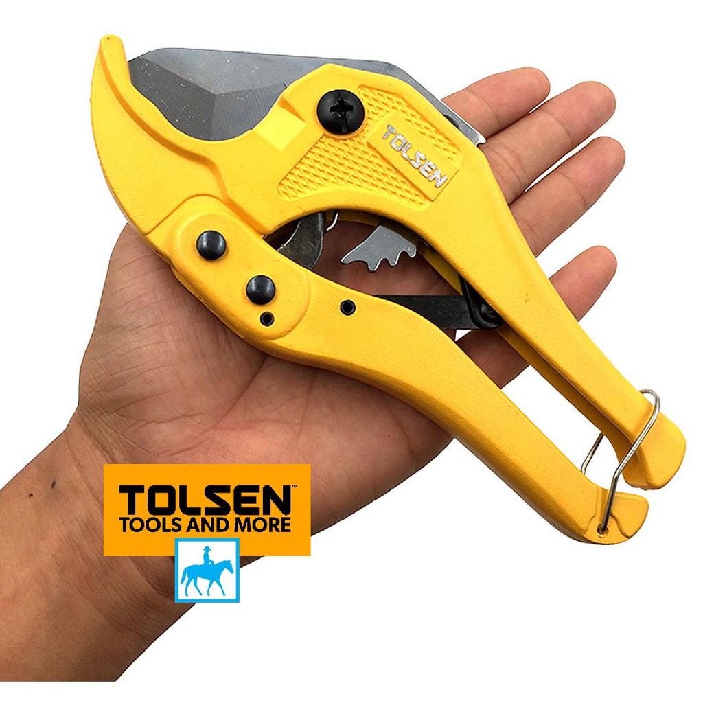 TOLSEN Dao Kéo Cắt Ống Nhựa 42mm dài 8inch 200mm PVC Pipe Cutter 33100