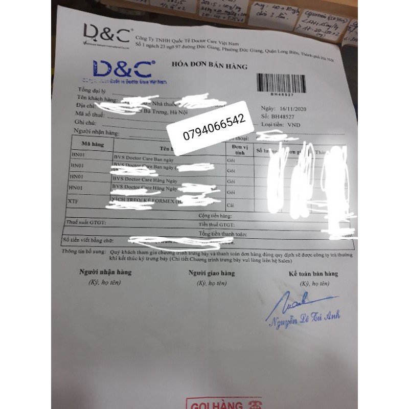 Băng vệ sinh Dr care.