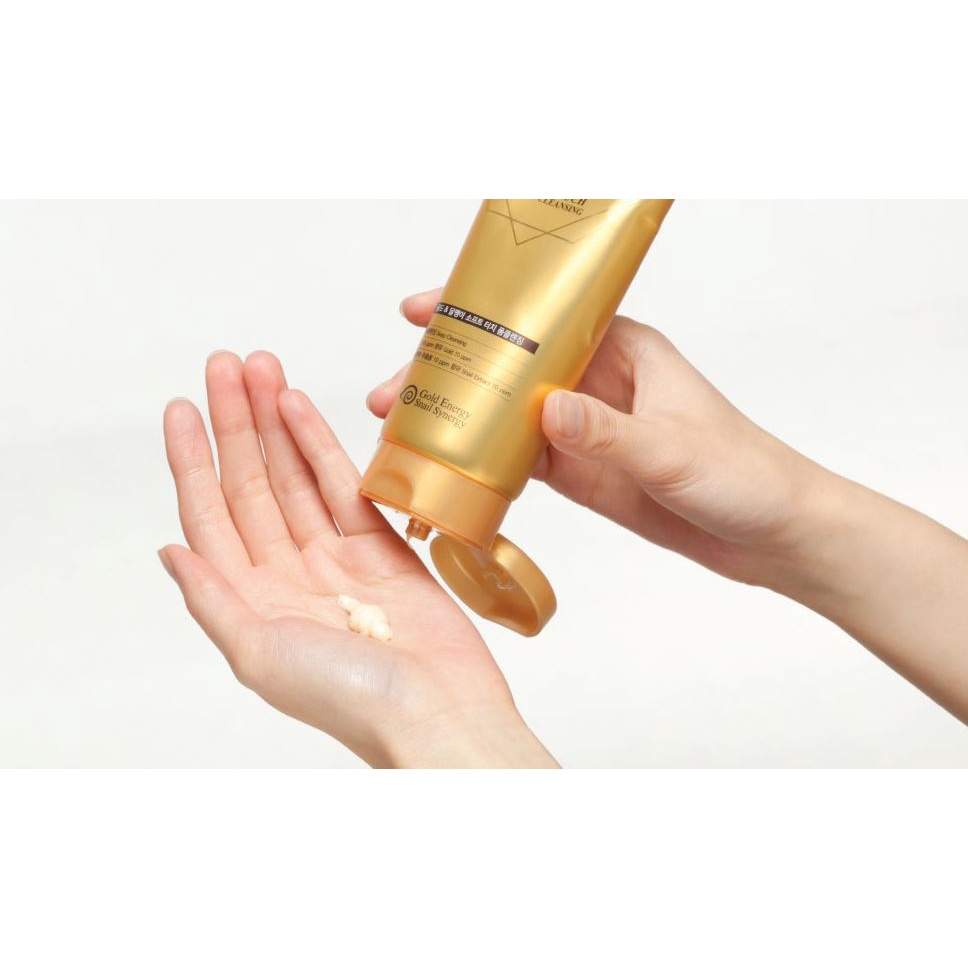 Sữa Rửa mặt tạo bọt Chống Lão Hoá Gold Snail 24k Hàn Quốc 170ml