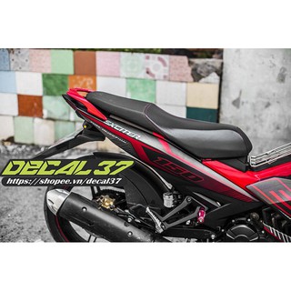 Tem Trùm Exciter 150 Mx King Đen Đỏ