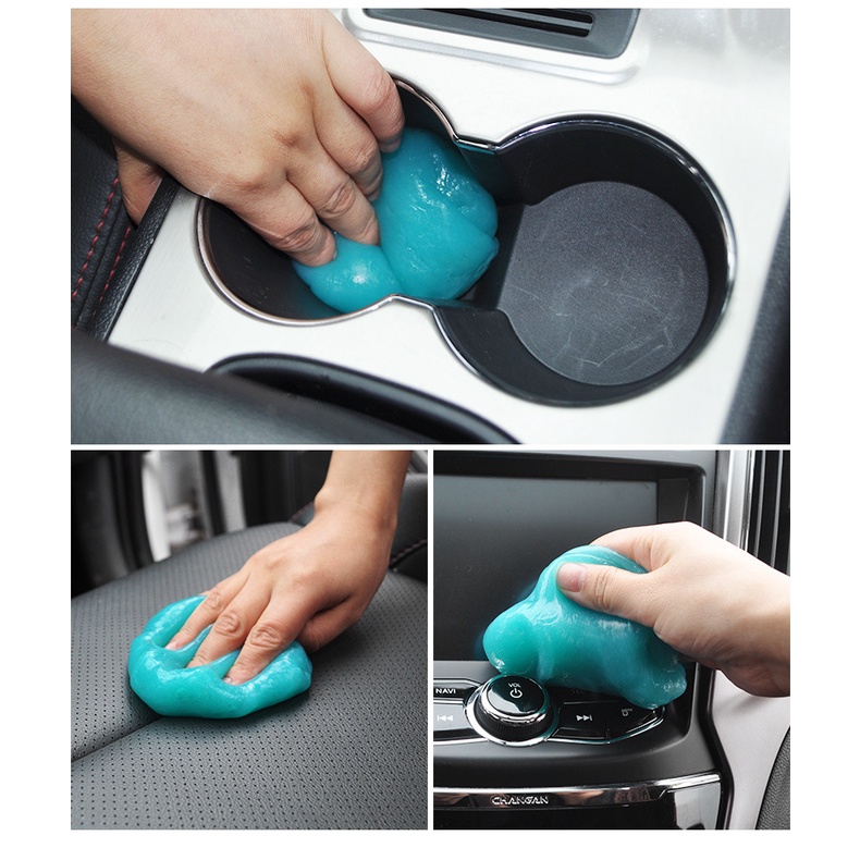 Gel Cao Su / Bùn Gel Silicon Vệ Sinh Góc Chết Trên Xe Hơi, Đồ Da Dụng, Bàn Phím Máy Tính Đa Năng  [Hàng Loại Tốt]