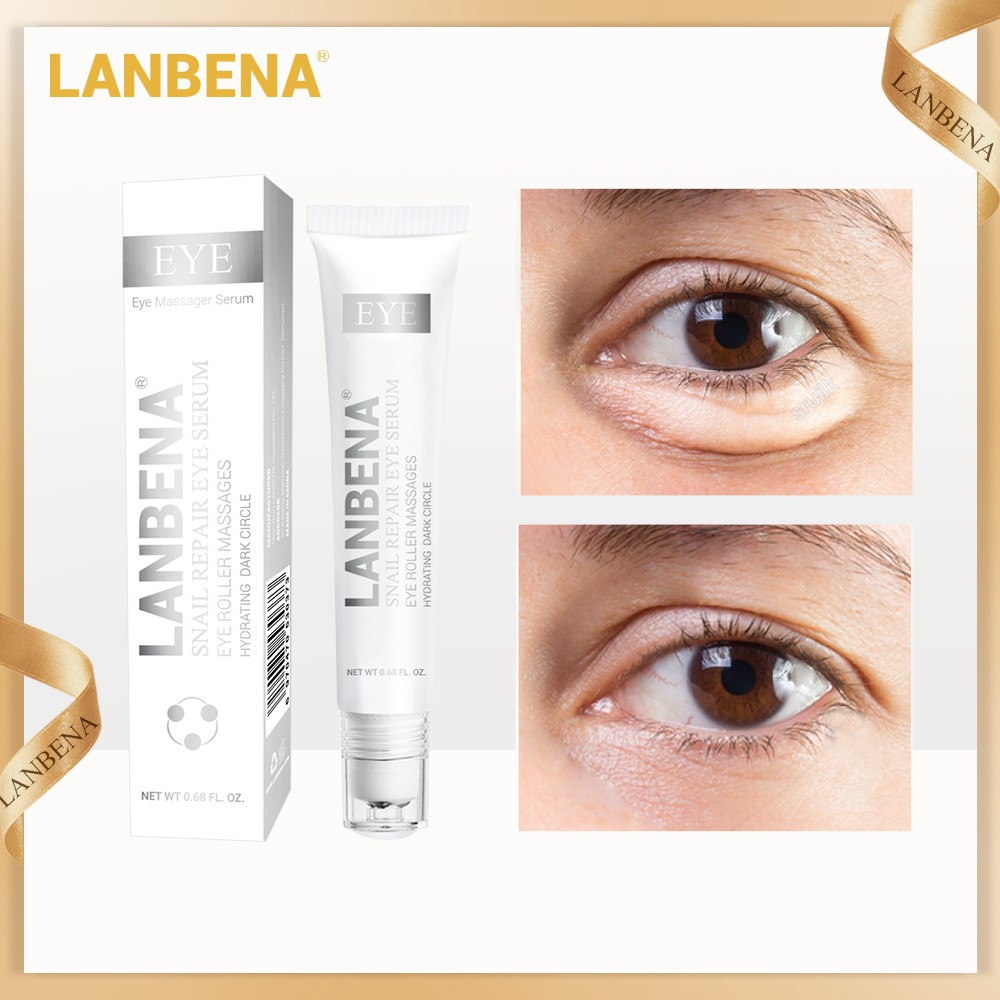 [Hàng mới về] Tinh chất cho mắt LANBENA từ ốc sên giúp chống lão hóa giảm quầng thâm