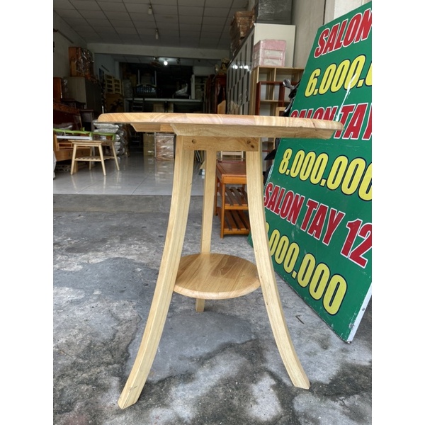 Bàn Trà & Bàn Ban Công Gỗ Cao Su Ghép