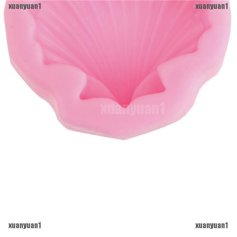 {XUANYUAN}Big Sea Shell Shape 3D Silicone Fondant Cake Mold Tools Bakeware