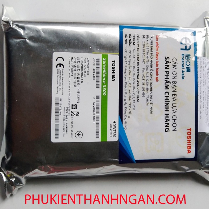 Ổ Cứng  2 TB TOSHIBA