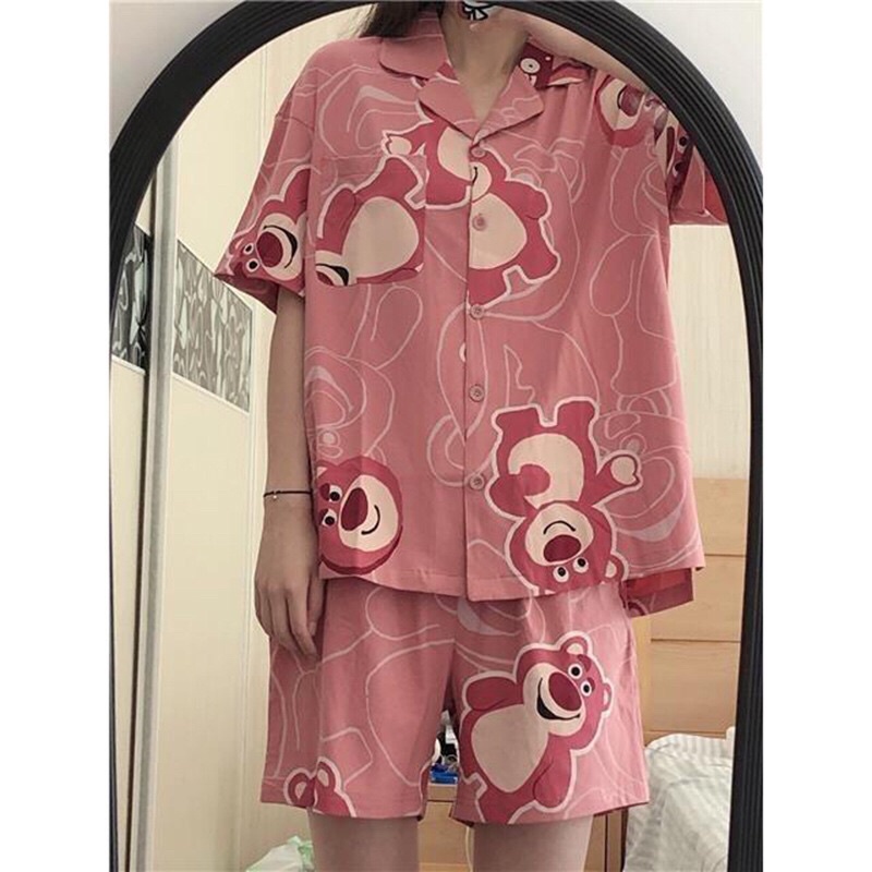 Bộ Ngủ Pijama Vải Gòn Sữa Cánh Dơi Quảng Châu ❤️