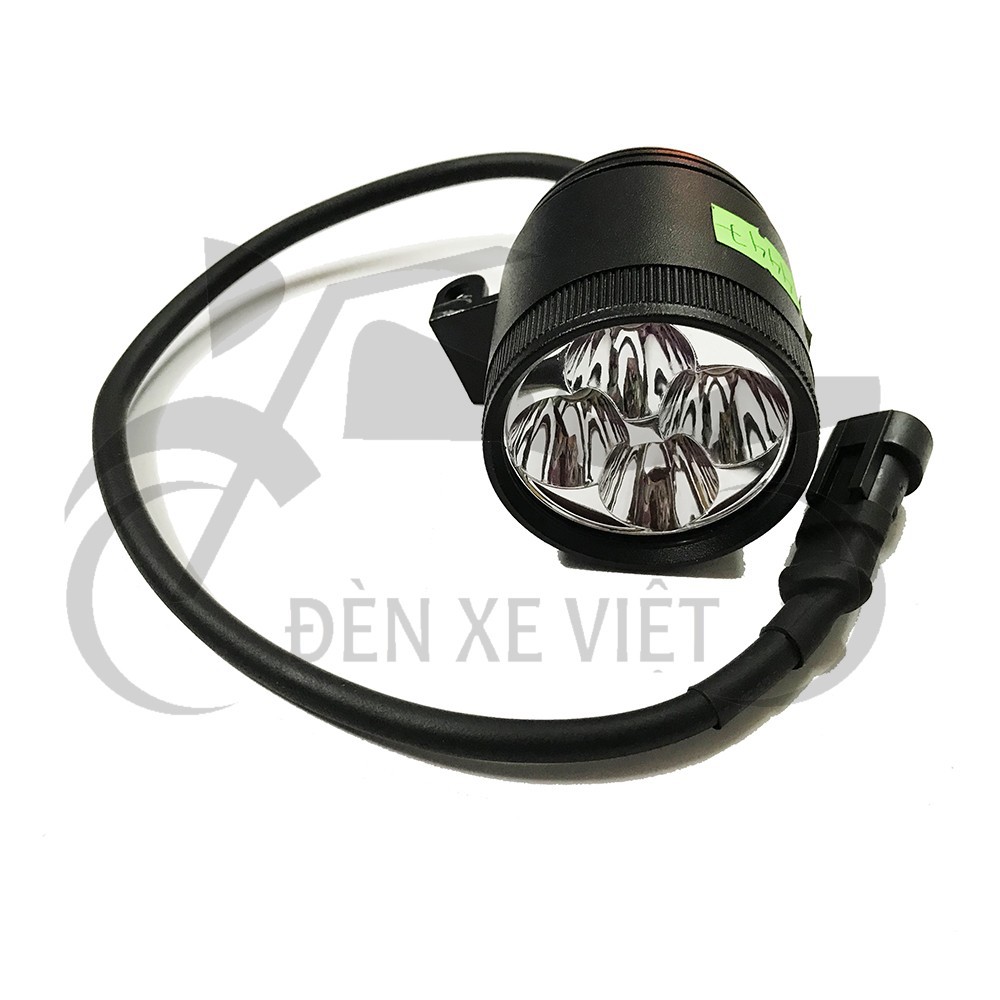 [CÓ VIDEO] Đèn trợ sáng L4 kính tím cực sáng công suất CHỈ 19W độ sáng lên tới 4447 Lux lắp được mọi loại xe Lỗi 1 đổi 1