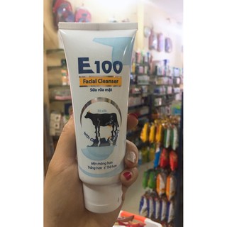 Sữa rửa mặt bò sữa e100 tuýp 80ml