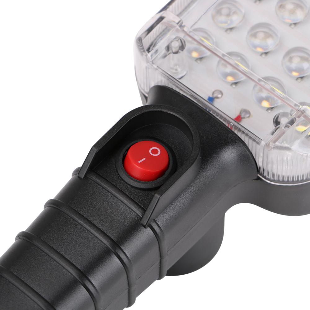 Đèn pha LED 34 bóng có nam châm với cổng sạc USB
