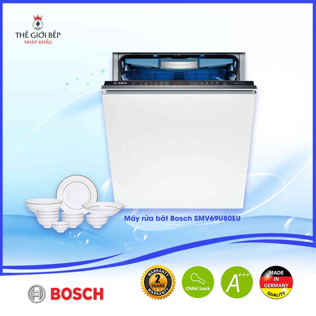 Máy Rửa Bát Bosch SMV69U80EU