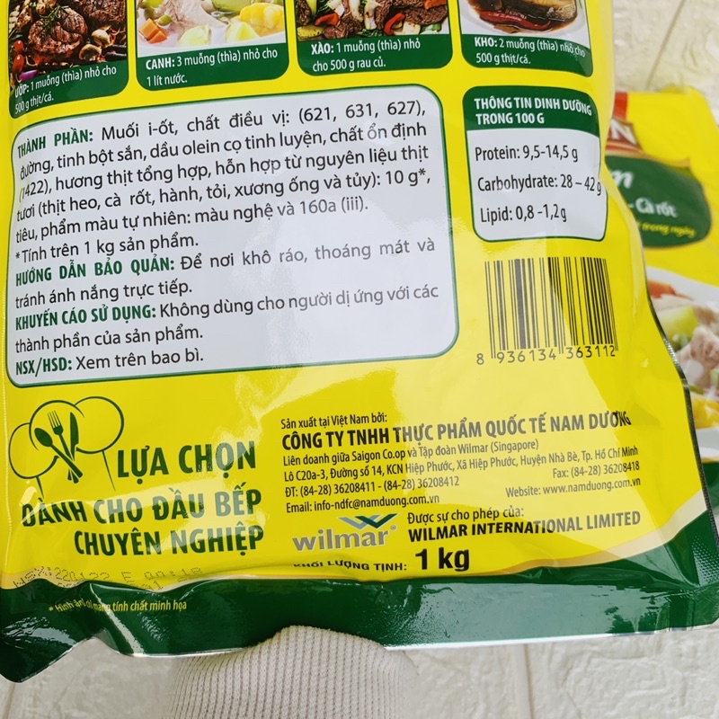 Hạt Nêm Meizan Vị Heo Gói 1Kg