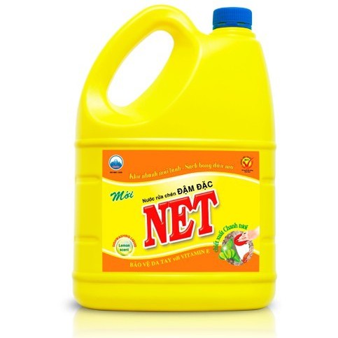 Nước rửa chén Net 1,5kg hương chanh