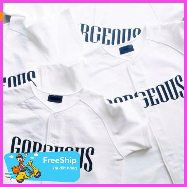 [ Hàng VNXK ] BASEBALL SHIRT UNISEX (3 màu Hồng - Đen - Trắng) phong cách trẻ trung,năng động, style